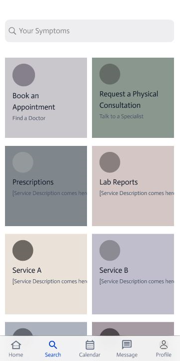 Telmeds Wireframes